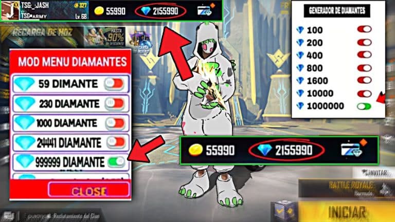 Seguro usar generadores de cuentas de Free Fire