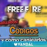 descubre los codigos mas recientes de free fire no te pierdas las recompensas exclusivas