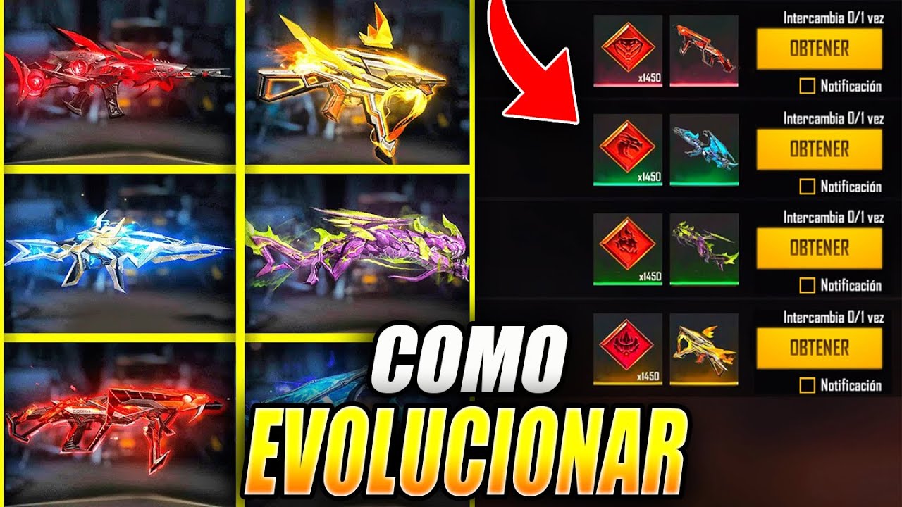 descubre los mejores trucos para mejorar las armas evolutivas en free fire de forma efectiva